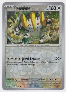 Regigigas 086/131 Reverse Holo Prismatic Evolutions