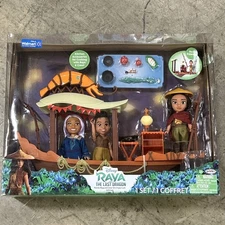 Disney Raya And The Last Dragon Crew Shrimporium Boat Petite Playset Shrimp Doll