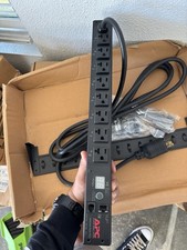 APC AP7901 Switched Rack PDU 8-Outlet NEMA L5-20P 100/120V Black 1U