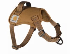 CARHARTT NYLON DUCK NO PULL DOG HARNESS ADJUSTABLE BROWN MEDIUM FREE SHIPPING