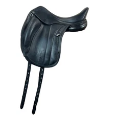 Used Equipe Viktoria Monoflap Dressage Saddle 17/MW