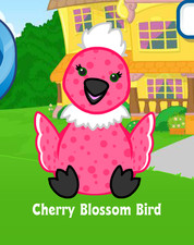 Webkinz Classic Cherry Blossom Bird Virtual Adoption Code Only MESSAGED