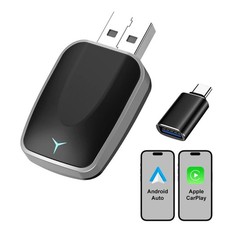 Bezprzewodowy adapter samochodowy CarPlay Android Smart Mini Box Plug & Play