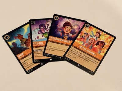 Disney Lorcana Attack of the Vine Singles Pick Your Card 1-125