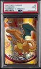 2000 TOPPS CHROME POKEMON T.V. SPECTRA #6 CHARIZARD PSA 9