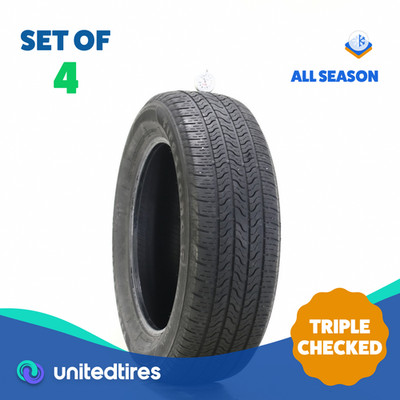 Set of (4) Used 225/60R18 Firestone All Season (Firestone) 100T - 6-8/32