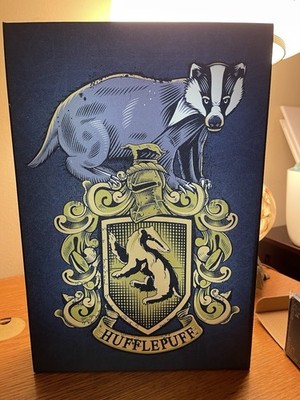 Paladone Harry Potter Hufflepuff Light Up Wall Art Touch Activated Luminart