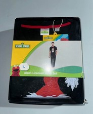 Sesame Street PJ Set Size Large In Box Never Opened