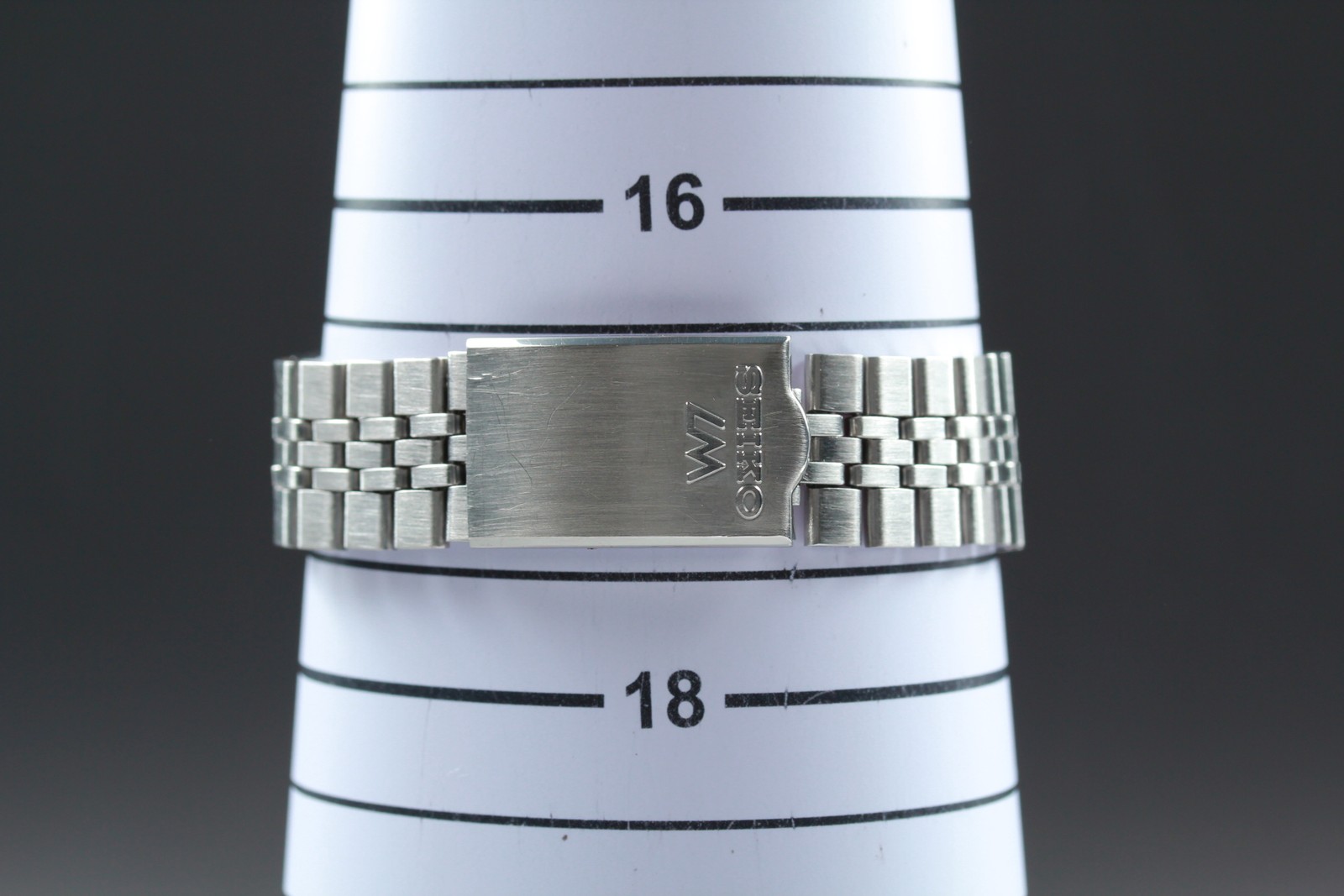 Vintage 1973 Near MINT Seiko Lord Matic LM 5606-7290 Blue Kanji AT Men's Watch image 4