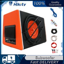 10" 3800 Watt Untersitz-Aktiv-Subwoofer + Kabelset Auto Verstärker Lautsprecher