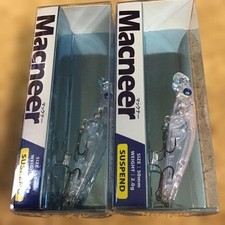 Arkagic Japan Muckner 50 No.9 2pcs Clear & Pink New Unused