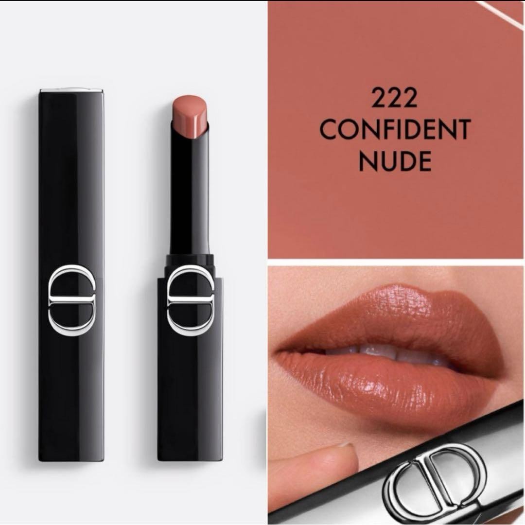 数量限定222 CONFIDENT NUDE♡ Dior Rouge On Stage Lipstick 222 CONFIDENT NUDE SHINE Limited | eBay