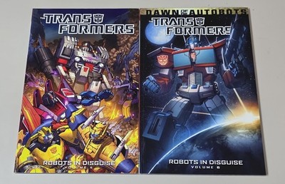 TRANSFORMERS: ROBOTS IN DISGUISE VOLUME 4 & 6  (IDW ~ Lot 2 TPB ~ John Barber)