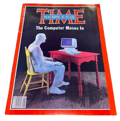 **READ** January 3 1983 Time Magazine Machine Of The Year The Computer Moves In