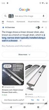 Linear Shower Floor Drain, Black 30 Inch 304 Stainless Steel Damage Box