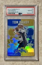 2014 Rookies & Stars Tom Brady Crusade - Blue PSA 10 Gem Mint