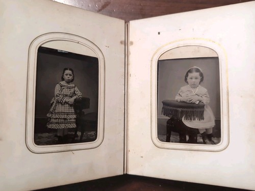 CDV & Tintype Photo Album Carte de Visite Antique American Photographs NYC - Picture 16 of 22
