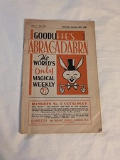 Goodliffe's Abracadabra Magic Booklet Jan 24 1948