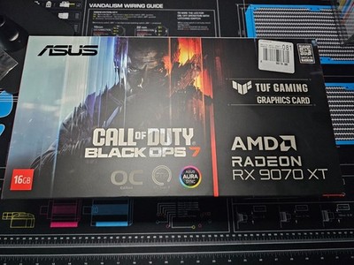 ASUS TUF RX 9070XT 16GB (Black Ops 7 Limited Edition) TUF-RX9070XT-O16G-COD-BO7