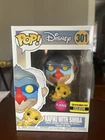 Funko Pop! Vinyl: Disney - Rafiki With Baby Simba Flocked Entertainment #301