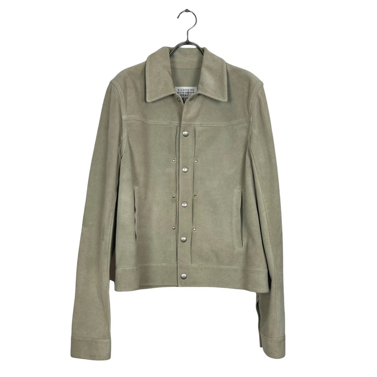 Giacca di pelle Maison Margiela 2016 (beige)