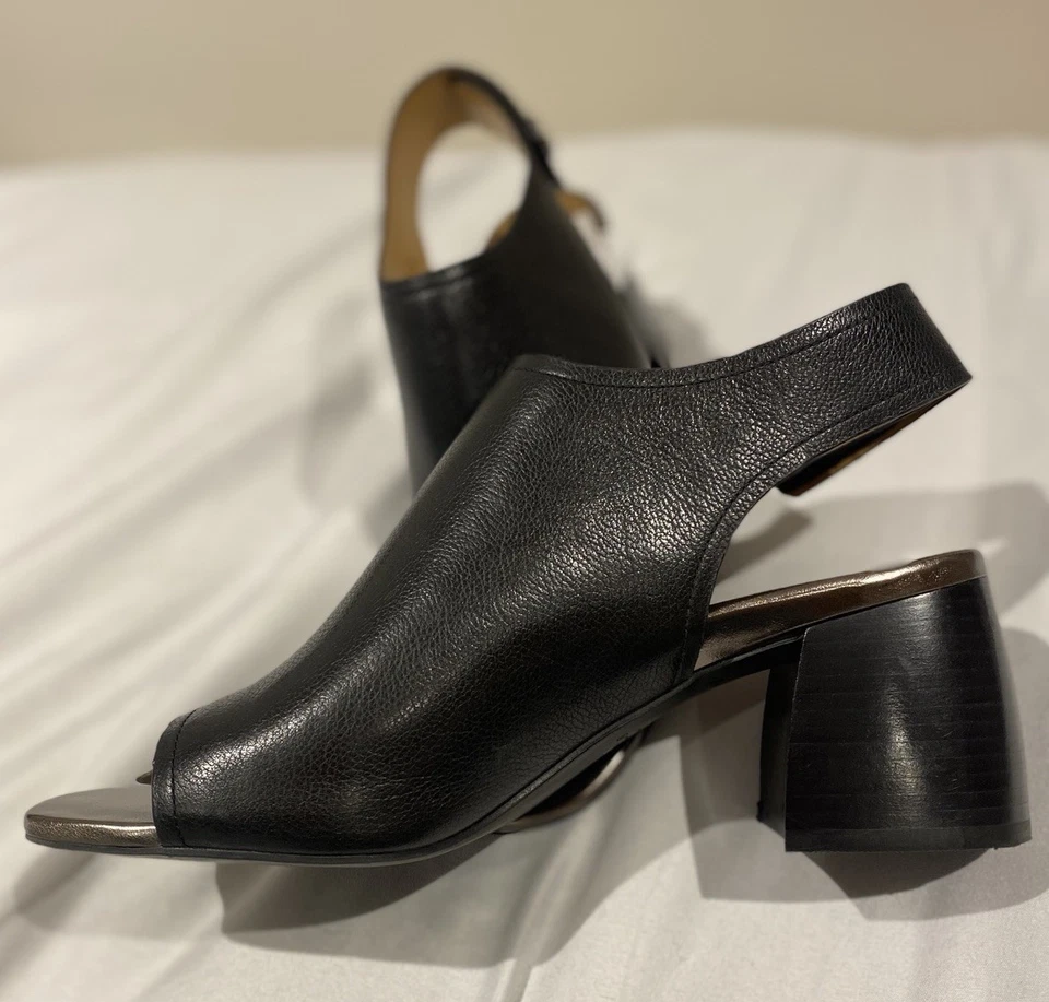 Sandalias de tacón negras para mujer VIONIC Valencia talla 9/nuevas sin caja Foto 3 de 4