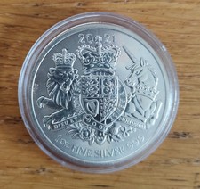 Royal Mint - The Royal (Coat Of) Arms 2021 1oz Silver Bullion Coin in capsule
