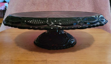 Avon Cape Cod  Ruby Red 10.5  Cake Plate