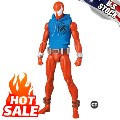 In Stock CT Toys MAFEX No.186 Scarlet Spider Comic Ver. Spider-Man Action Figure