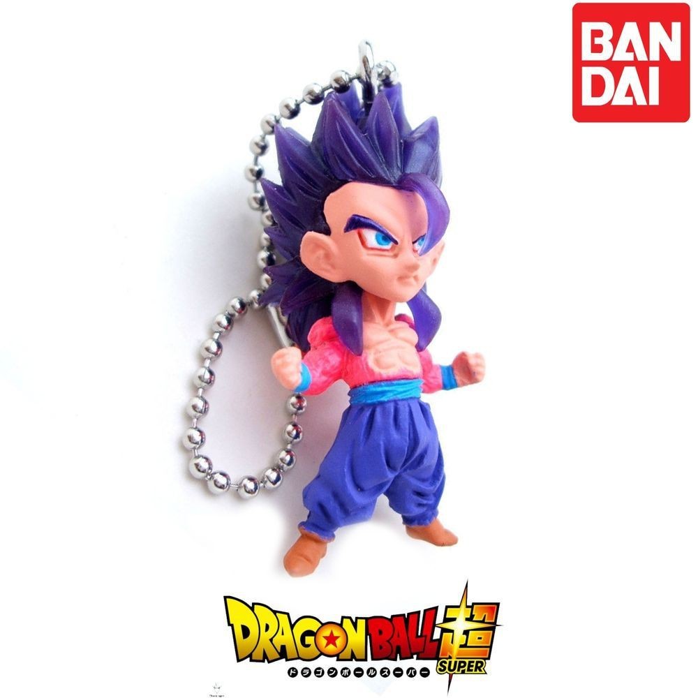 DRAGONBALL Mini Figura 4cm GOHAN SS 4 UDM Best 17 DANGLER Bandai Gasha