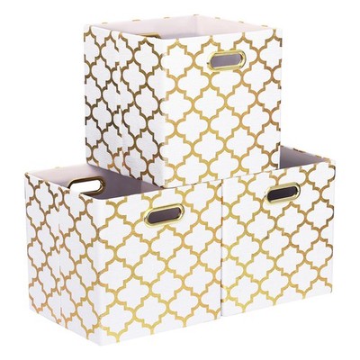 11x11x11 Cube Storage Bins, Collapsible Storage Bins Fabric Storage Cubes Org...