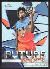 3121F 2021-22 Topps Chrome Overtime Elite #FP-9 Malik Bowman Future Problems