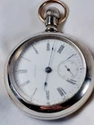 Waltham Antique Pocket Watch 18s 17j Sidewinder