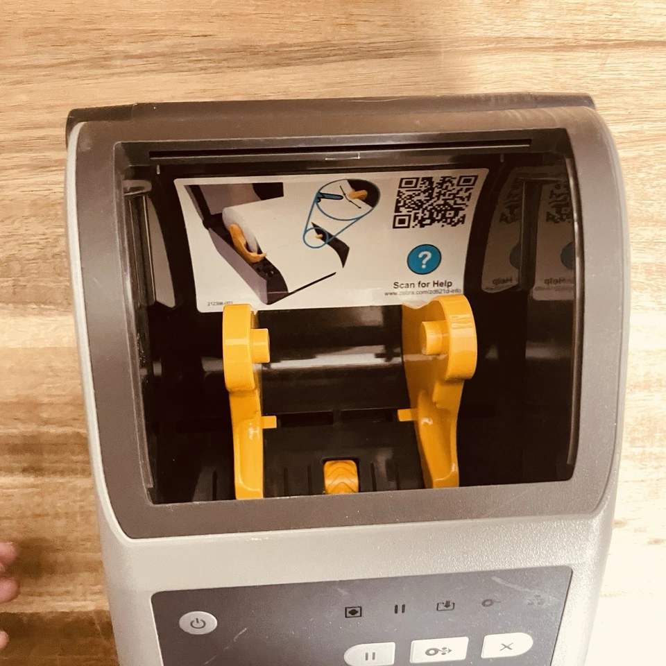 Zebra ZD621 Direct Thermal Label Printer ZD6A042-D21F00EZ 200 dpi *READ* - Image 3 of 4