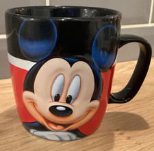 Disney Store Mickey Mouse Mug Large Size Raised Design