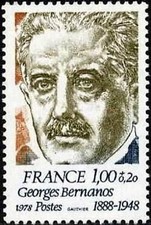 France N°1987   Georges Bernanos   New Xx Ttb