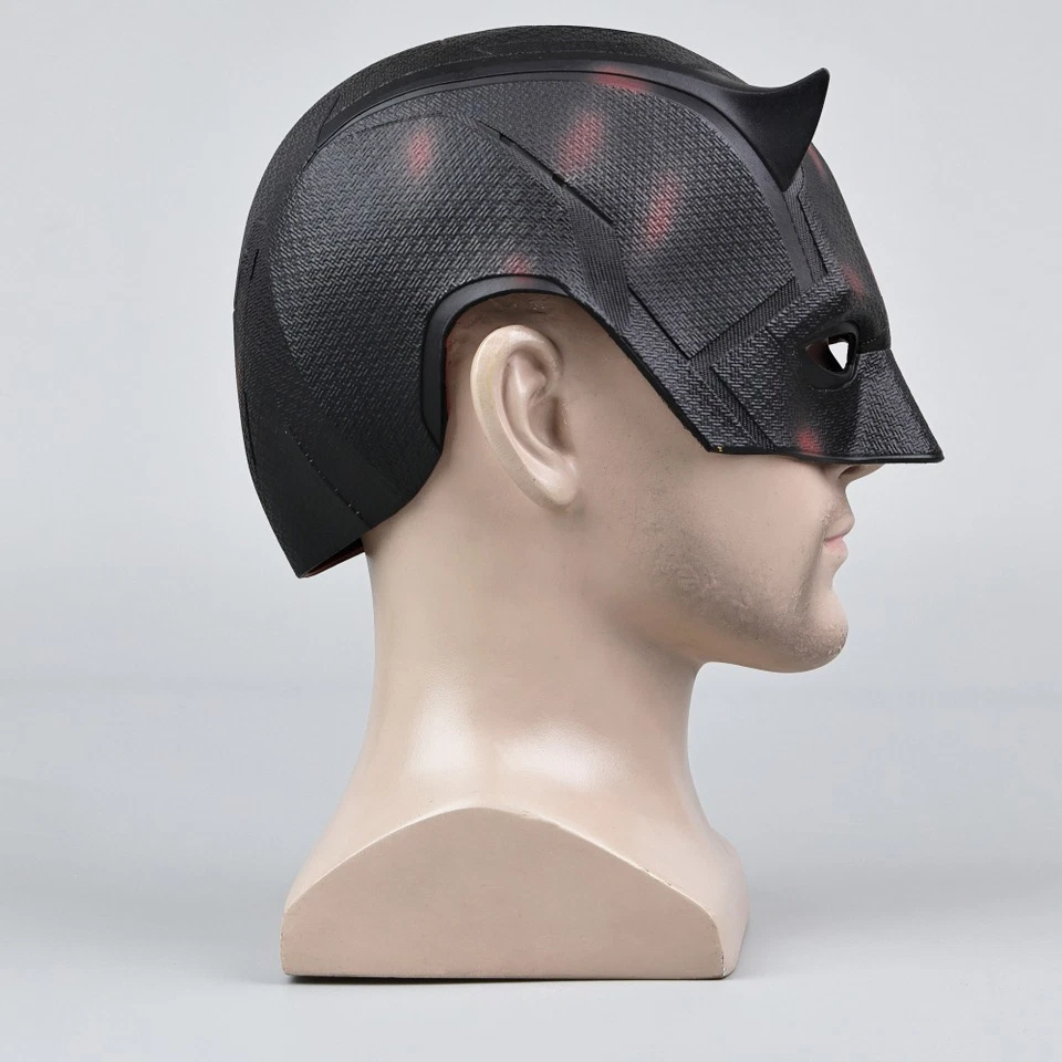 Cosplay Daredevil Born Again Helmet Matt Murdock Superhero Halloween Masks Props - Image 4 of 4