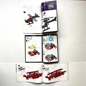 LEGO Lot 4 Vintage 1990s Technic Model Instructions Manuals & Box 8825 8815 8808