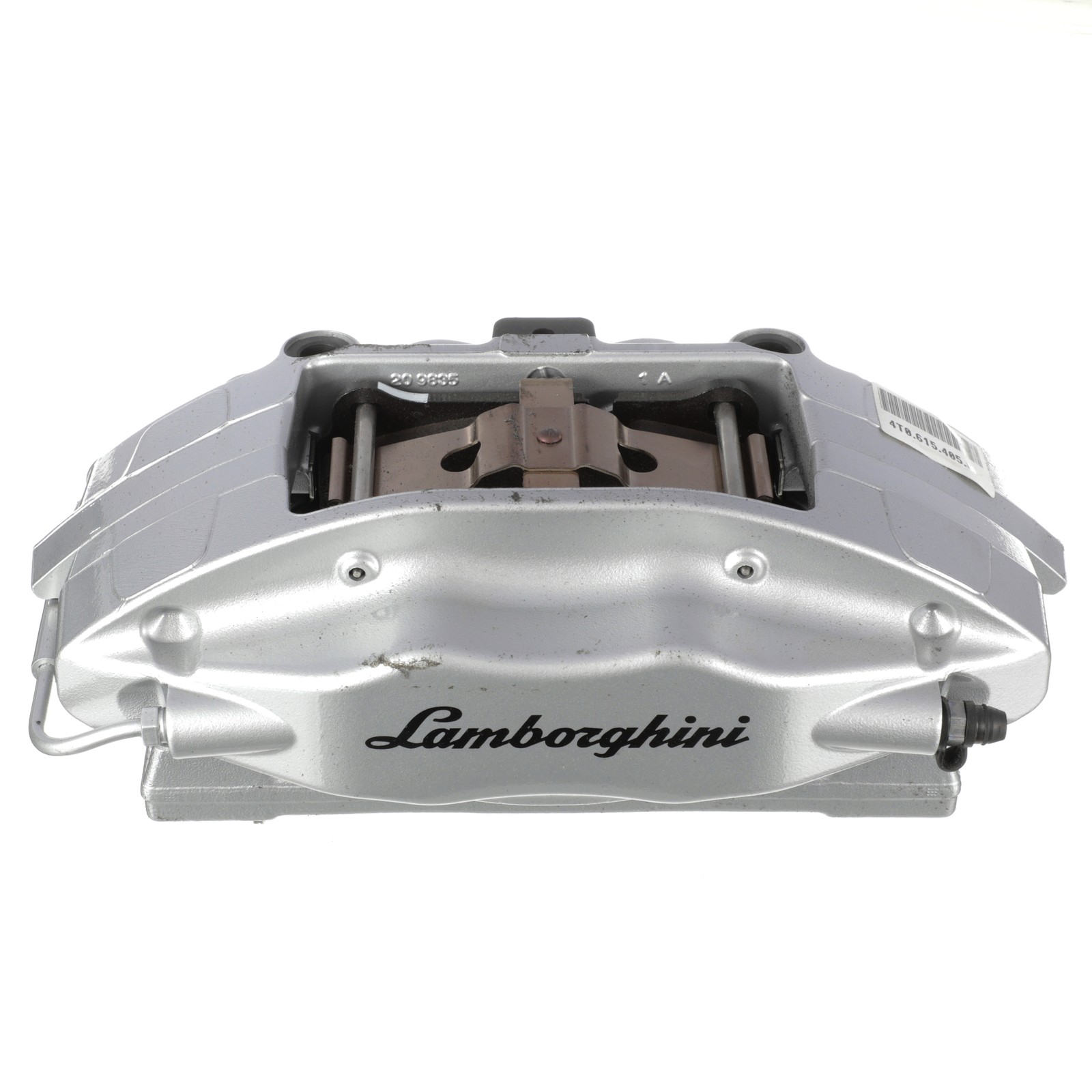 Lamborghini Huracan Rear Left Caliper with pads Gray P/N 4T0615405M