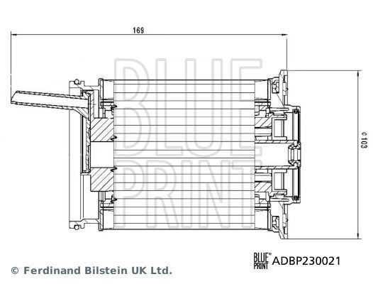 ADL ADBP230021 FUEL FILTER