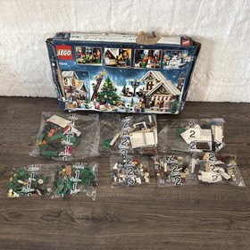 DAMAGED BOX LEGO Creator Expert Winter Toy Shop 10249 Village Station 10259 LOT