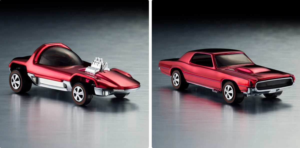 Mattel 80th Anniversary Hot Wheels Original 16 Rally Case Set