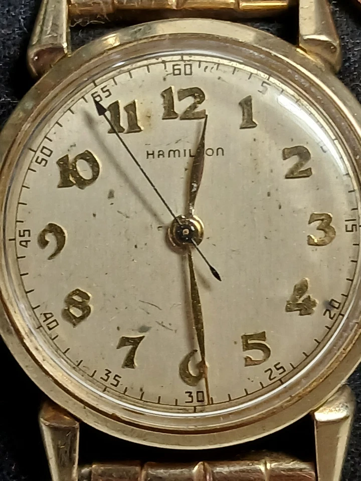 Reloj manual para hombre Hamilton Nordon 748 1949 vintage funcionando Foto 3 de 4