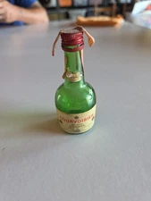 Vintage Courvoisier VS Cognac Empty Mini Bottle