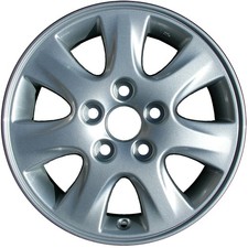 Refurbished 15x6.5 Painted Silver Wheel Fits 2002-2006 Toyota Camry 560-69446 Refurbished 15x6.5 Painted Silver Wheel Fits 2002-2006 Toyota Camry 560-69446