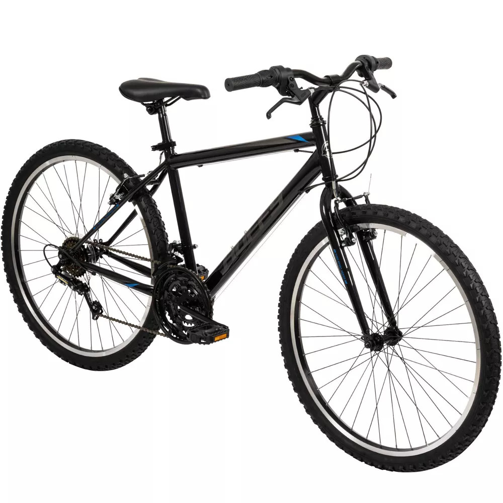 HUFFY ALPINE MOUNTAIN BIKE - 26&rdquo; WHEELS - 15 SPEEDS - BLAC