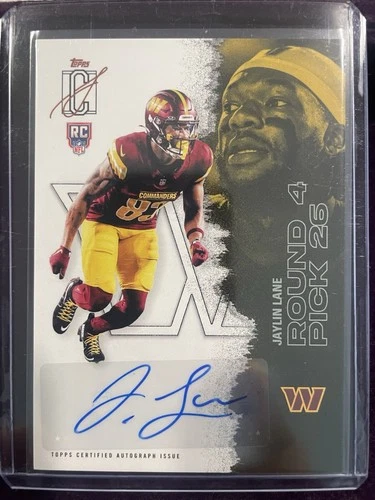 2025 Topps Signature Jaylin Lane Rookie Class Autographs (RAW)