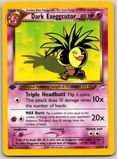 Dark Exeggutor 33/105 Pokemon Neo Destiny 1st Edition Near Mint