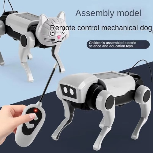 Rc Robot Mechanical Dog Children's Remote Control Toy Science Teaching DIY6099 - Foto 4 di 10