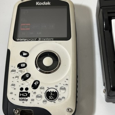 Kodak EIS Play Sport Zx3 Video Camera Waterproof 3 meters Tested W